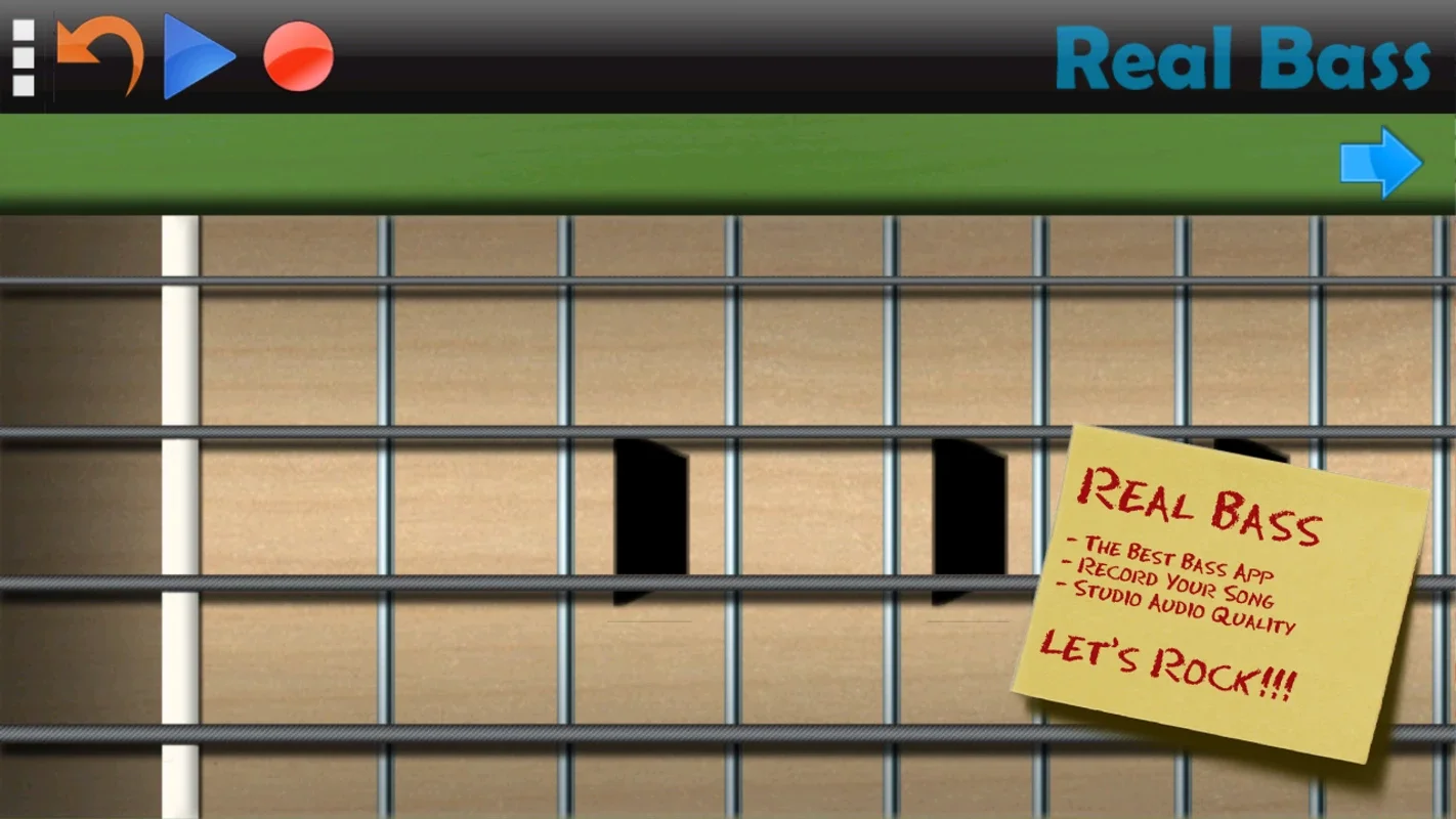 Real Bass for Android - Master Bass Guitar Playability