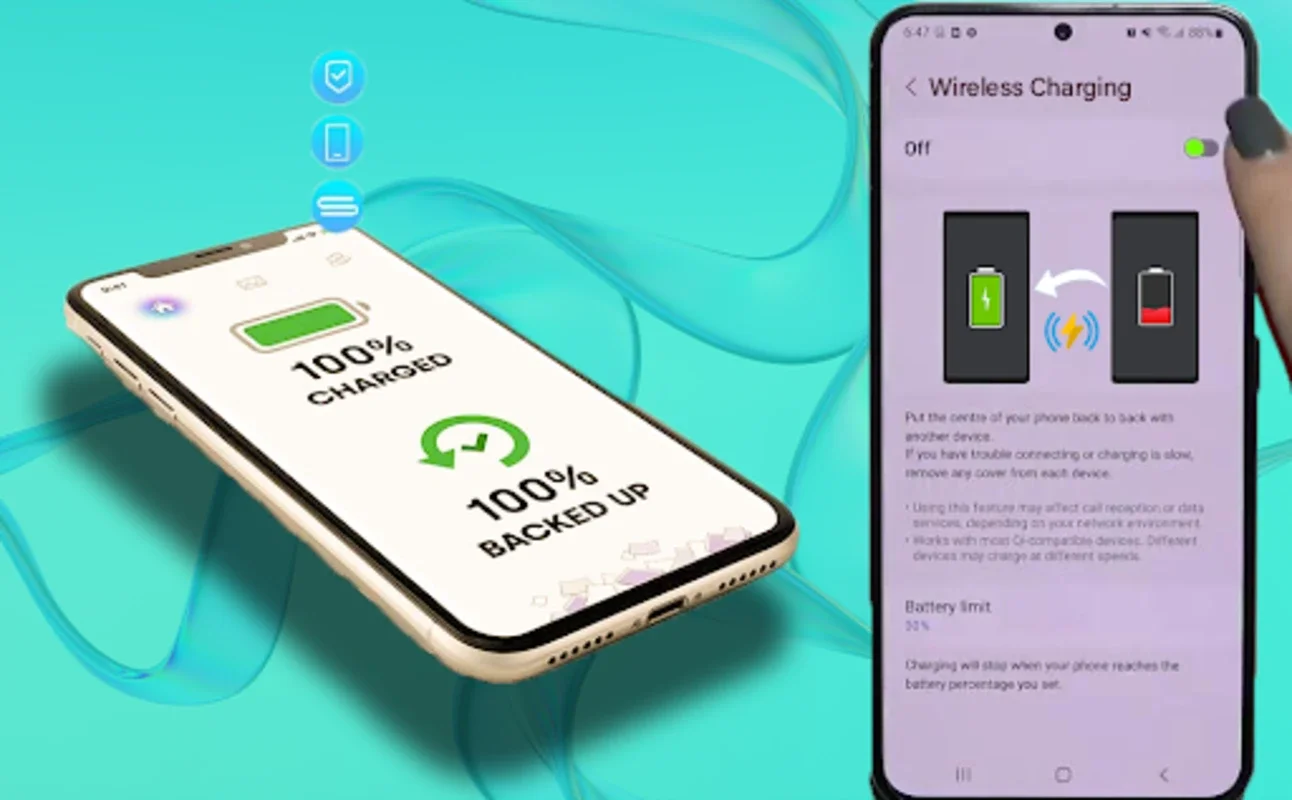 Wireless Charging - Wireless Reverse Charging on Android: Effortless Power Exchange