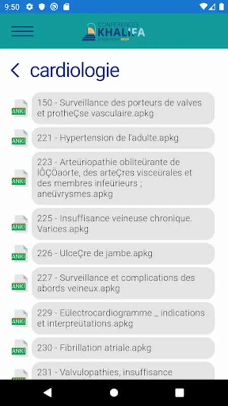 ConfKhalifa for Android - Excel in ECNi Preparation