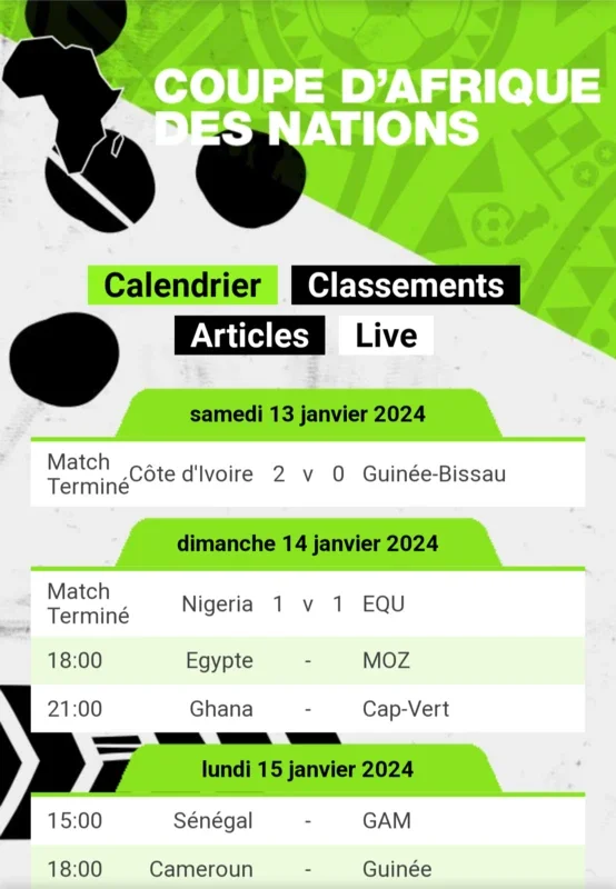 Soccer Score for Android - Real-Time Updates