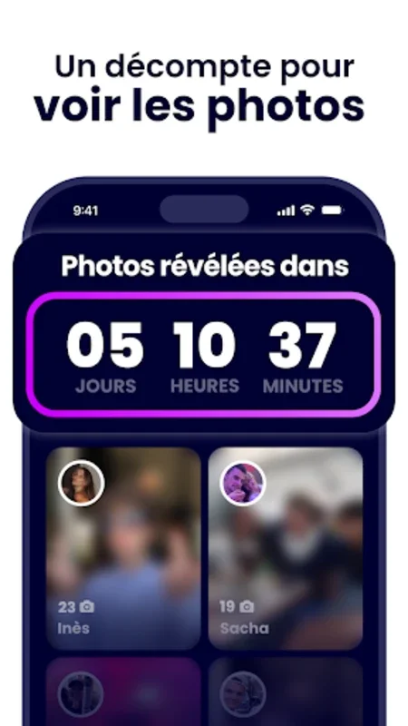 Buddies, ça disparaît... for Android - Share Moments with Weekly Surprises