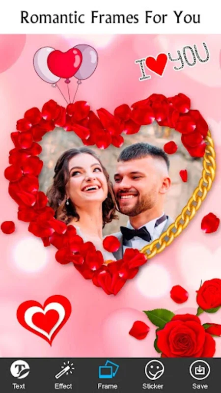 Romantic Photo Frame & Editor for Android - Download the APK from AppHuts