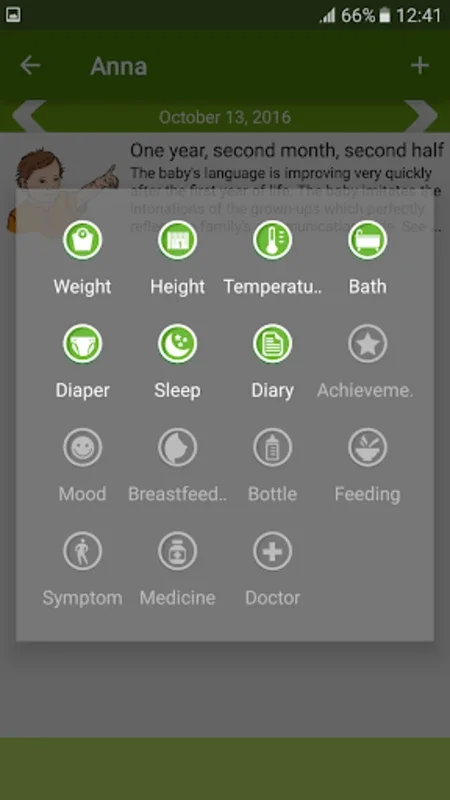 WomanLog Baby Calendar for Android: Track Your Baby's Progress