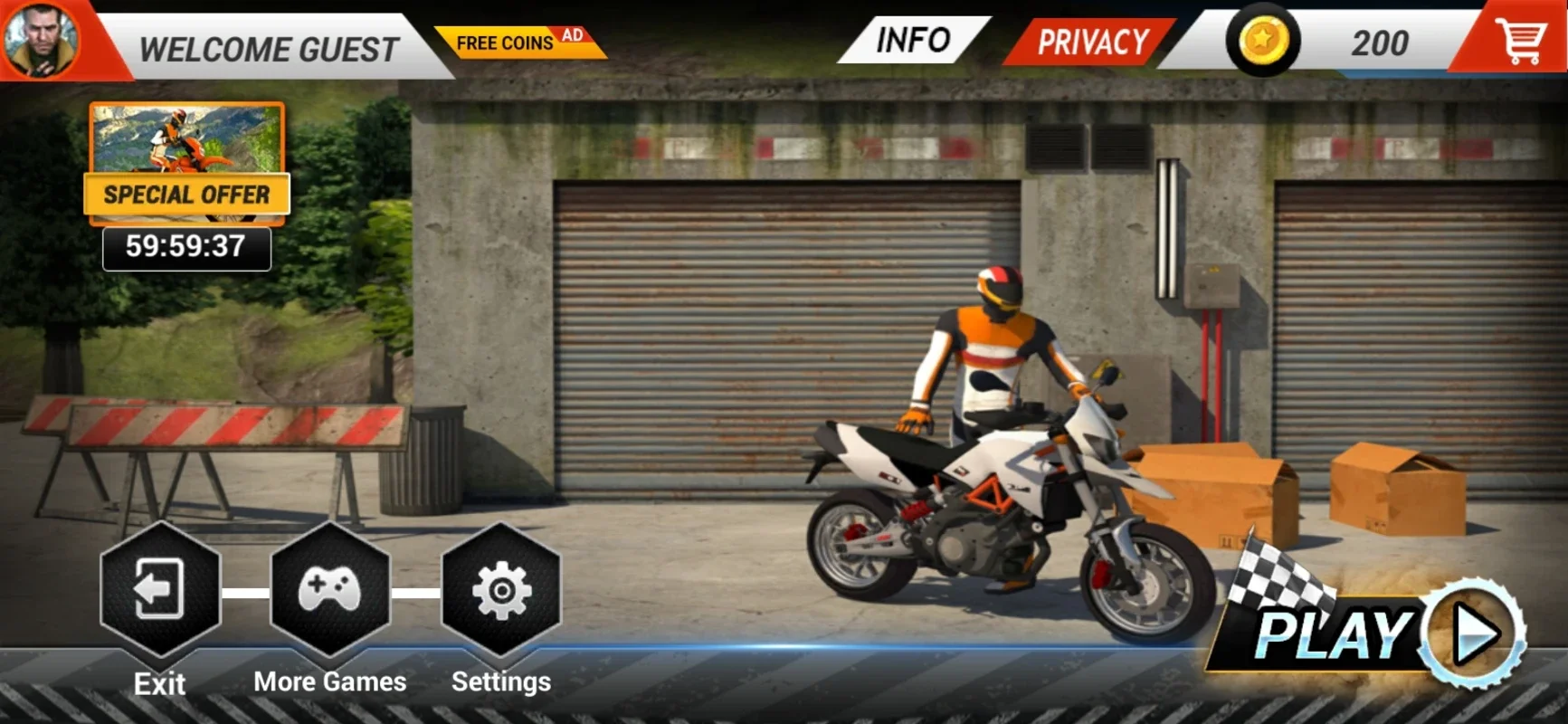 Offroad Bike Racing for Android - Compete in Epic Jungle Races