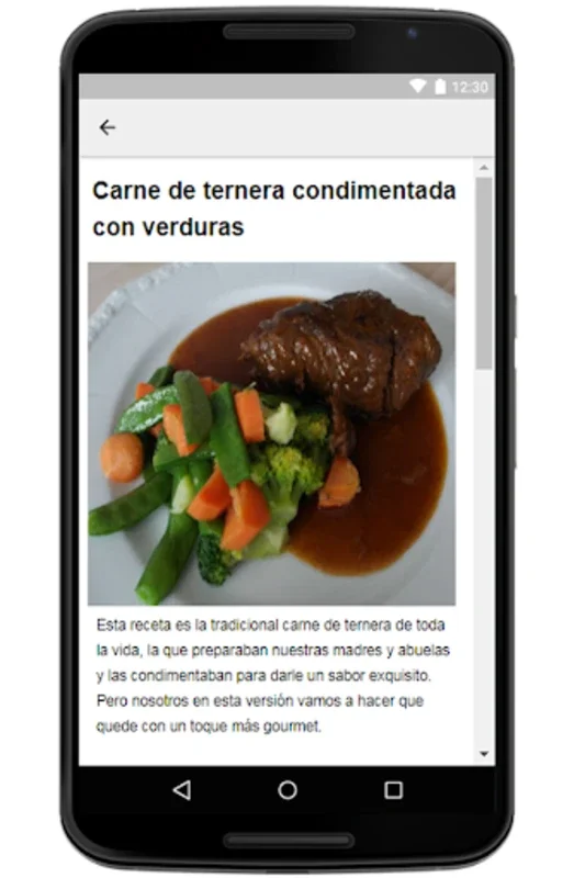 Recetas de Carnes Gratis a la Parrilla y al Horno for Android - Master Meat Recipes