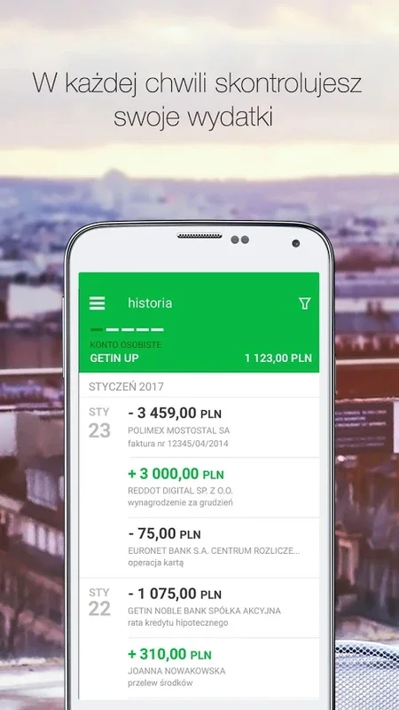 Getin Mobile for Android - Streamline Your Banking