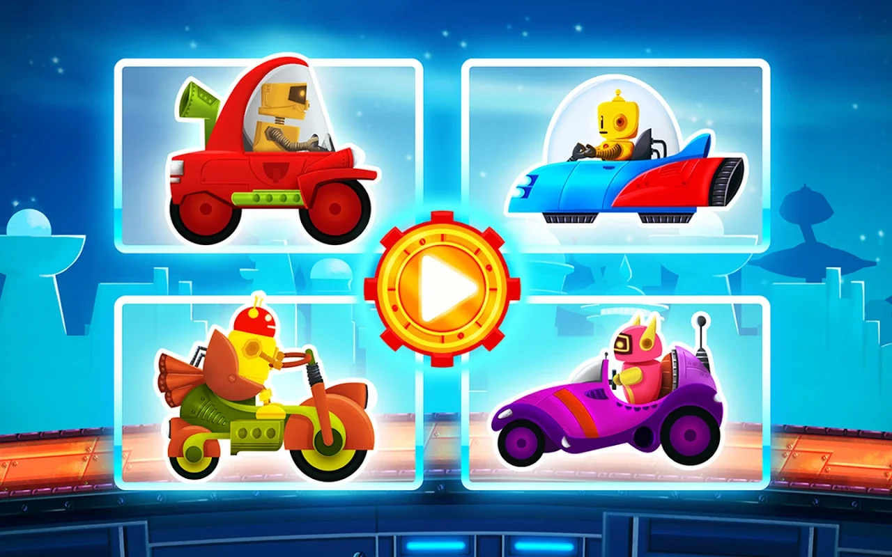 Cute Robot for Android - Thrilling Car Race