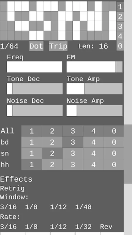 Dragon (lite) Drum Machine - Glitch, lo-fi Drums for Android