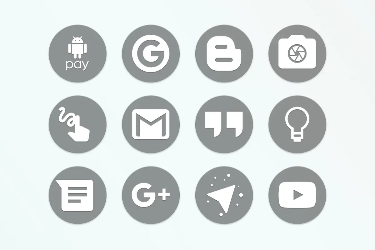 Gel Dark for Android - Enhance Your Interface with HD Icons