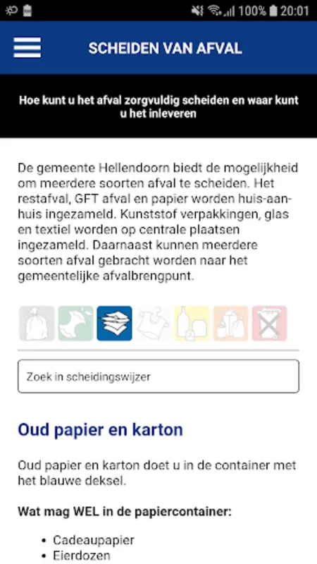 Hellendoorn Afval for Android - Simplify Waste Collection