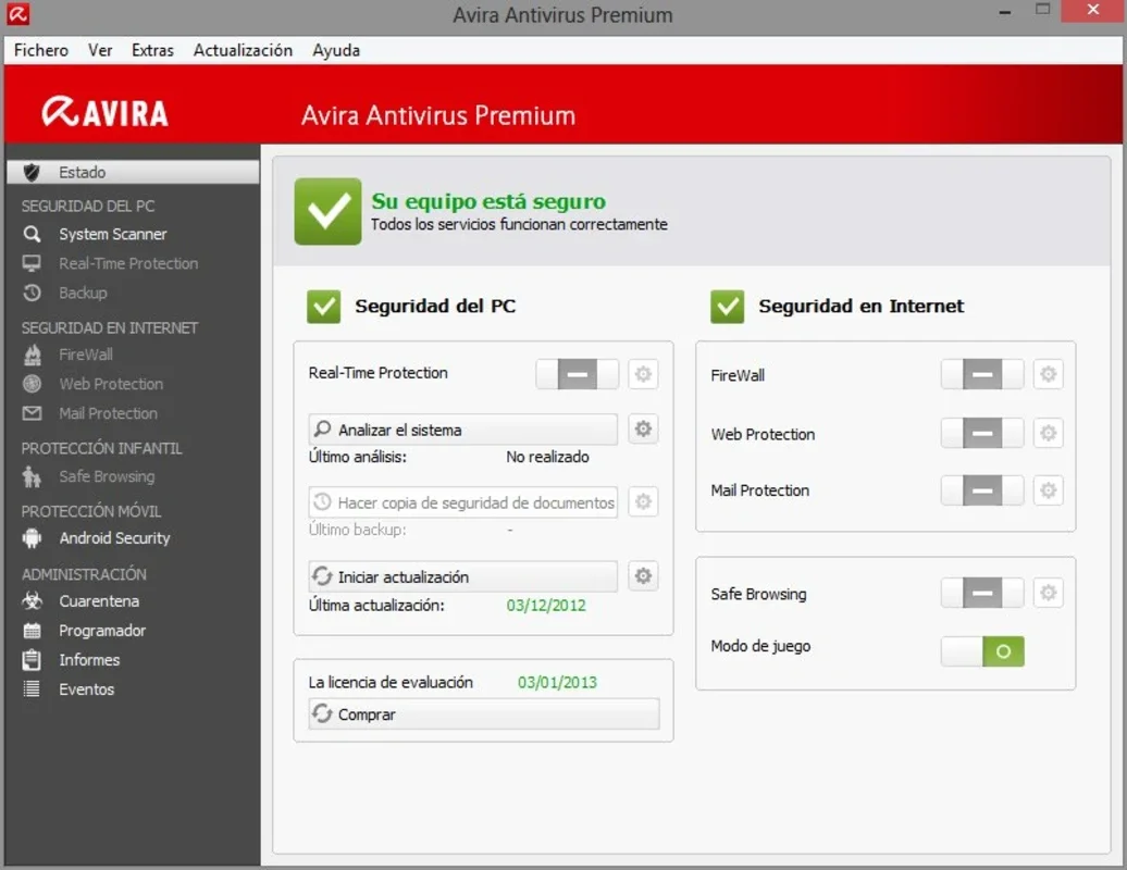 Avira Antivirus Premium for Windows - Comprehensive Protection