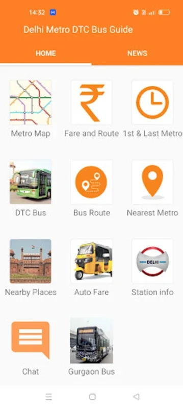 Delhi Metro DTC Bus Guide for Android - Navigate Public Transport Easily