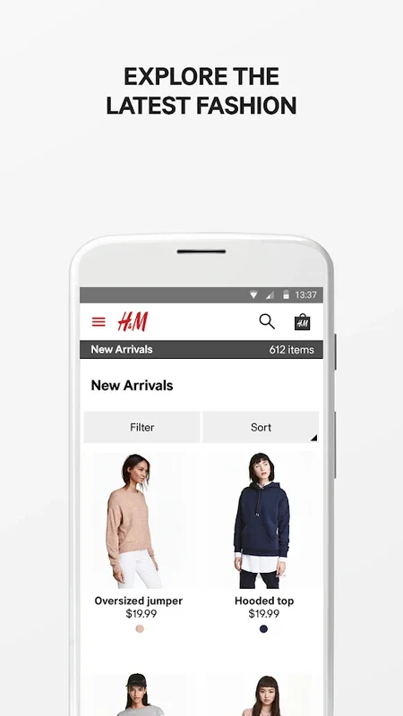 H&M for Android: Explore Fashion Trends