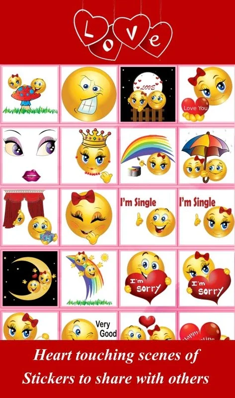 LoveStickers for Android - Express Yourself with Stickers