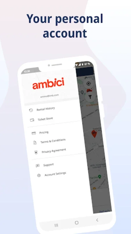 Ambici for Android - Seamless Urban Bike-Sharing