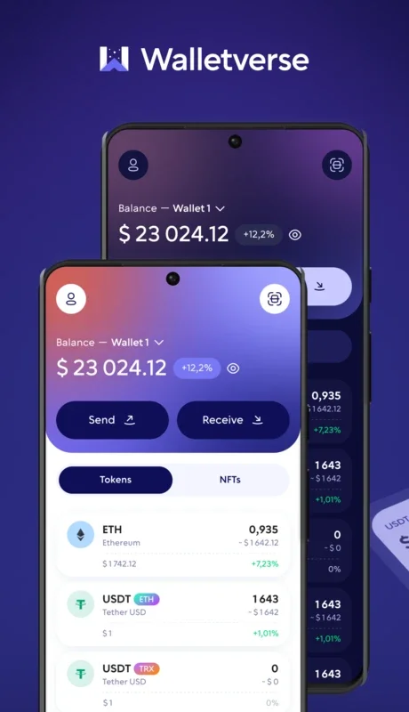 Walletverse for Android - Manage Your Cryptos Easily