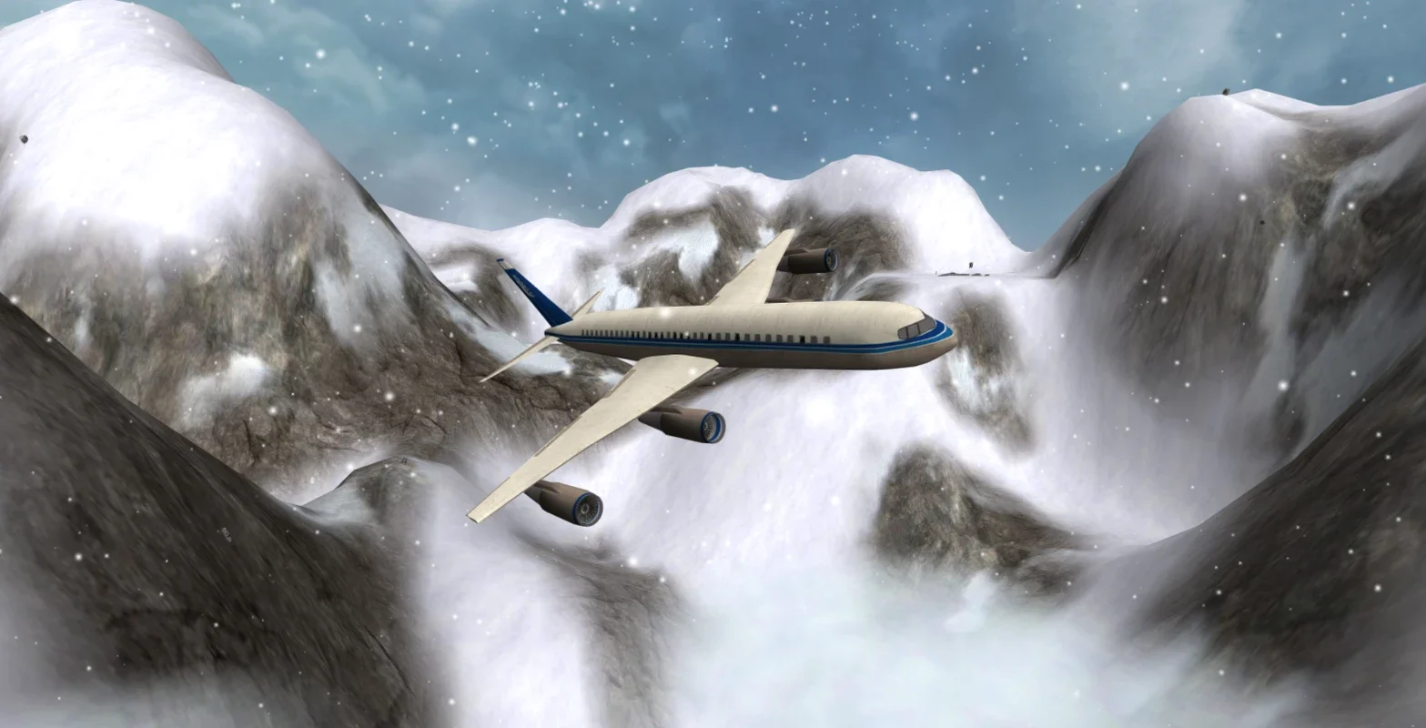 Snow Plane 3D for Android - Realistic Flight Simulation