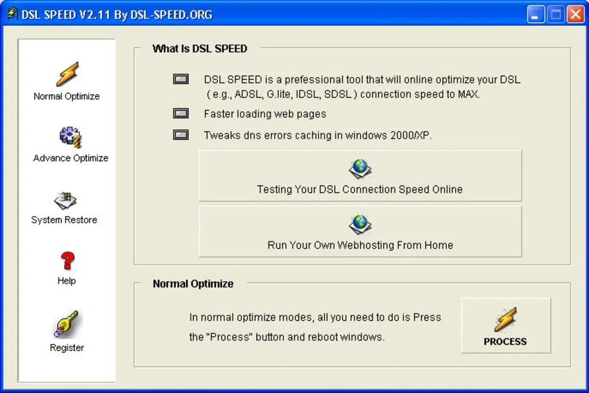 DSL Speed for Windows - Optimize Your Internet Connection