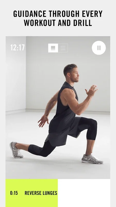 Nike+ Training: Personalized Fitness App for Android