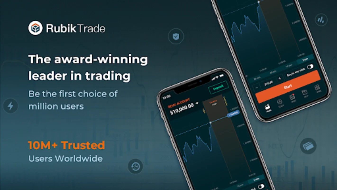 RubikTrade for Android: 24/7 Global Asset Trading