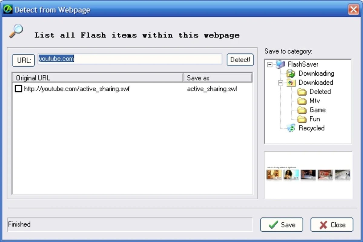 Flash Saver for Windows: Save Flash Animations Easily