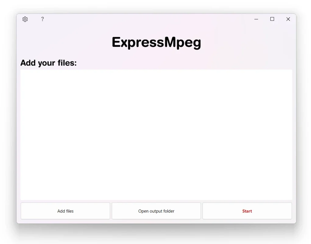 ExpressMpeg for Windows - Convert Music Files Easily