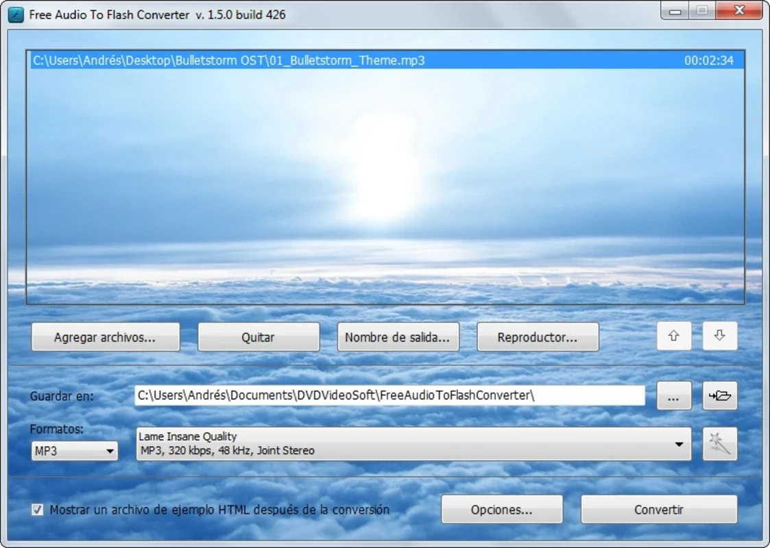 Free Audio to Flash Converter for Windows - No Download Required