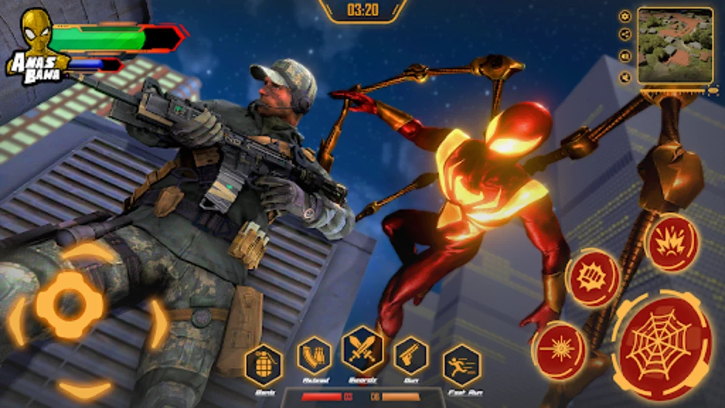 Iron Super Hero - Spider Games for Android: Thrilling Superhero Action