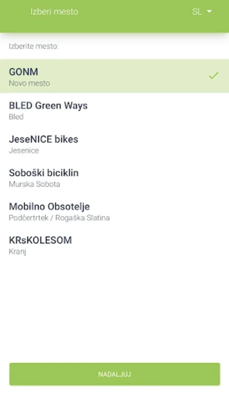 Mobiln.si for Android: SmartCityBikes App