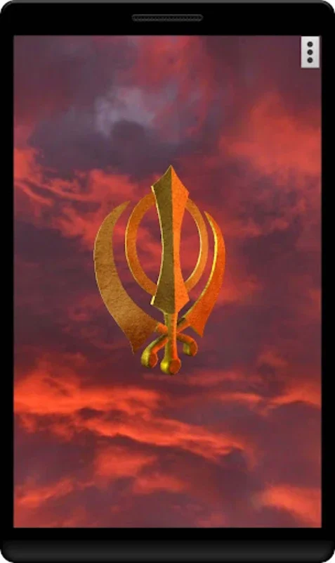 3D Khanda Live W for Android - Immersive Sikh Symbol