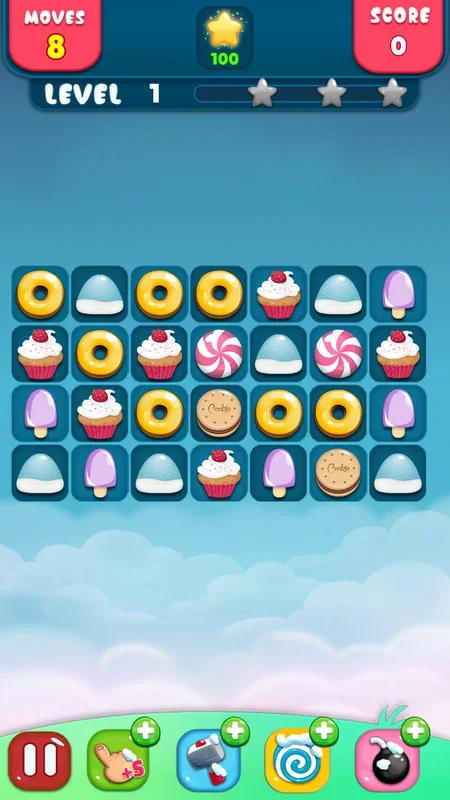 Candy World for Android - Engaging Match-3 Fun