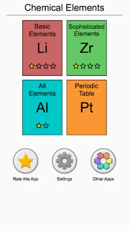 ChemElements for Android - Master Chemistry Elements