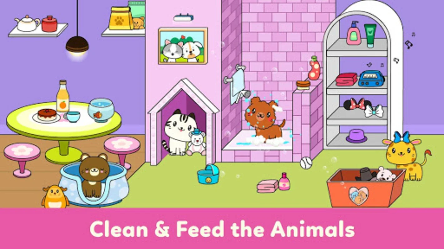 Tizi Town - My Pet Daycare for Android: Fun & Learning