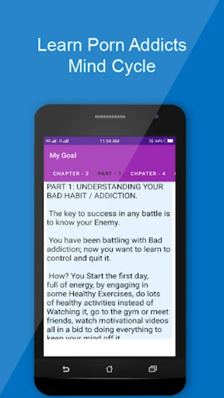 Quit Porn Addiction Recovery App for Android - Overcome Addictions