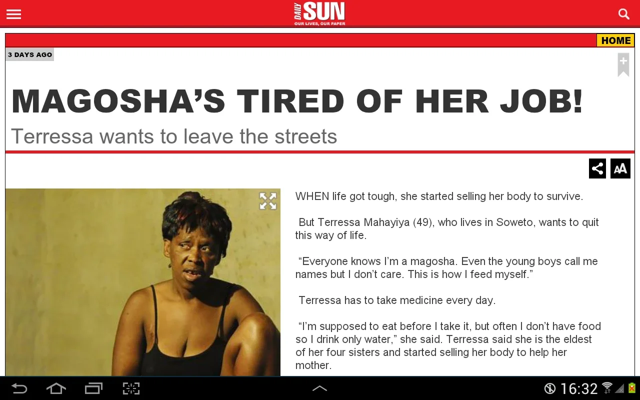 DailySun for Android: Quality Journalism