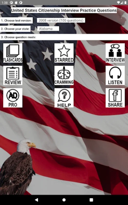 US Citizenship Test 2023 for Android - Ace the Test