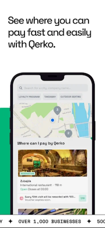 Qerko for Android - Streamline Dining Payments