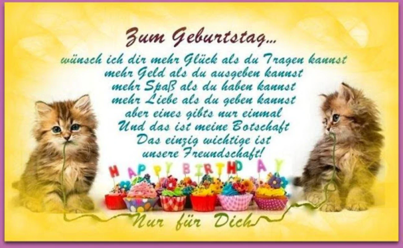 Glückwünsche zum geburtstag for Android - Easy Birthday Wishes