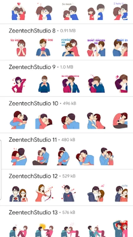 WASticker - Love Stickers 2022 for Android: Add Romance to Chats