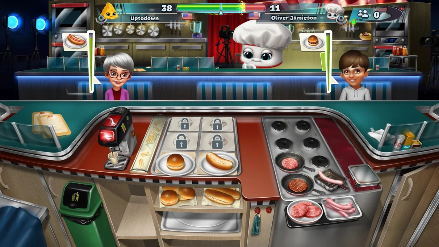 Cooking Fever Duels for Android - Compete in Food Serving