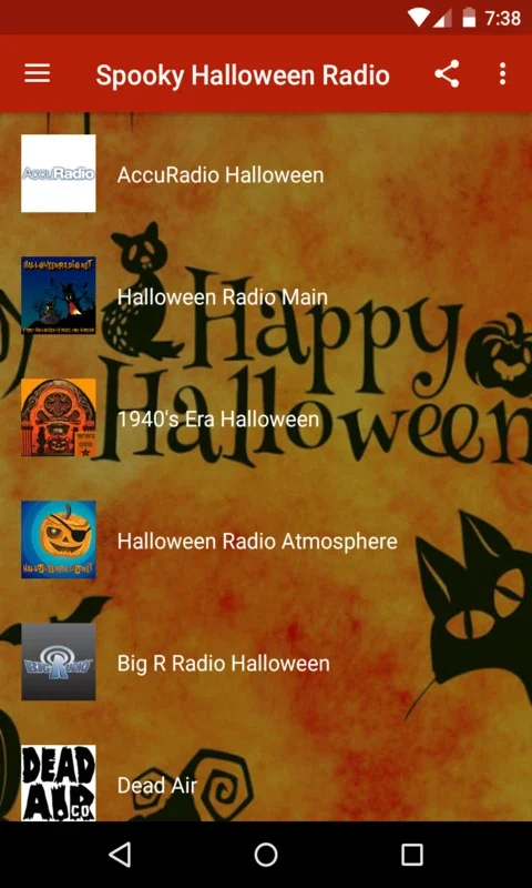 Spooky Halloween Radio for Android - Scary Music Hub