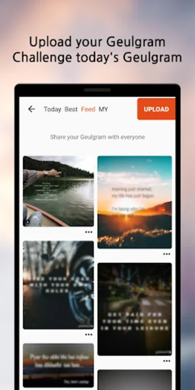 Geulgram for Android - Enhance Your Photos with Captions