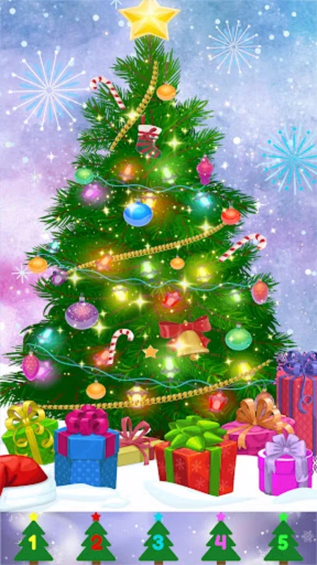 Christmas Color By Number for Android - Unwind with Creativity