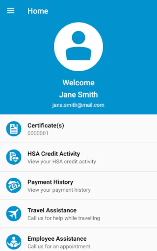 mybluecross® mobile for Android - Manage Health Easily