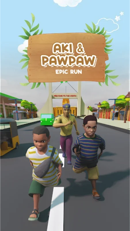 Aki and Paw paw: Epic Run for Android - No Downloading Required