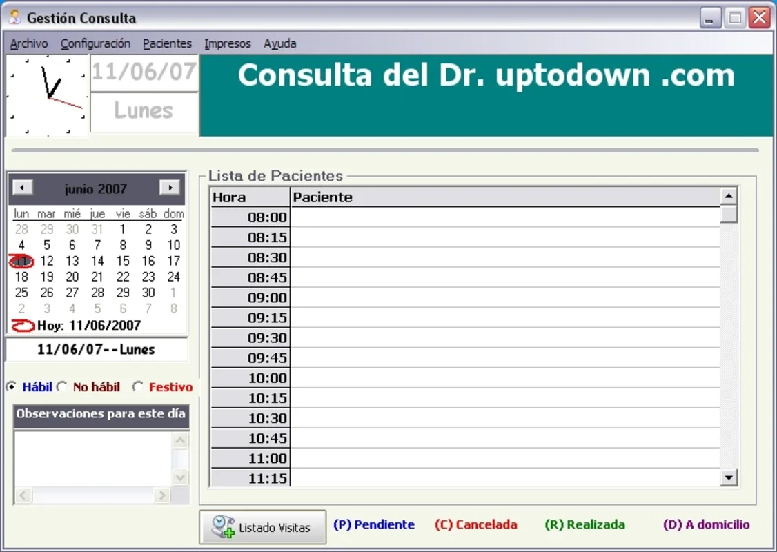 Gestion Consultas Medicas for Windows - Manage Medical Consultations Easily