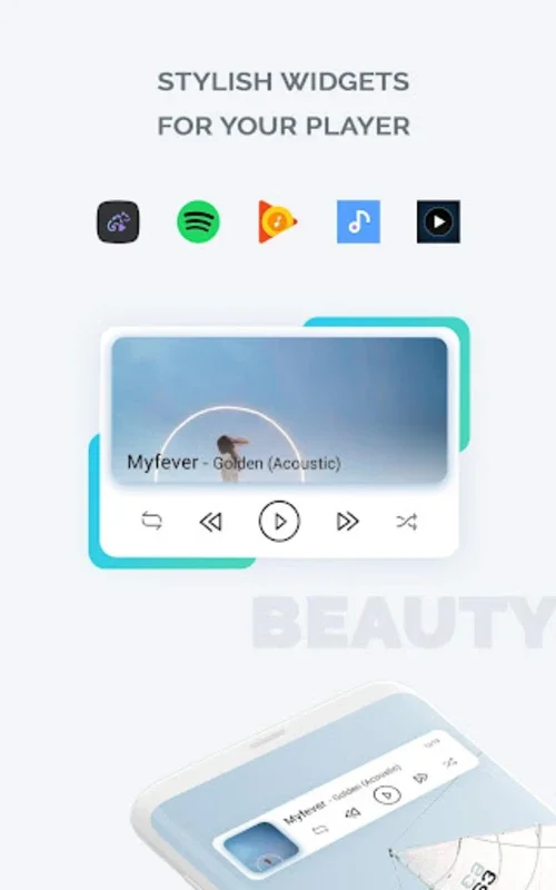 Audio Widget pack for Android - Optimize Music Control with Launcher Widgets