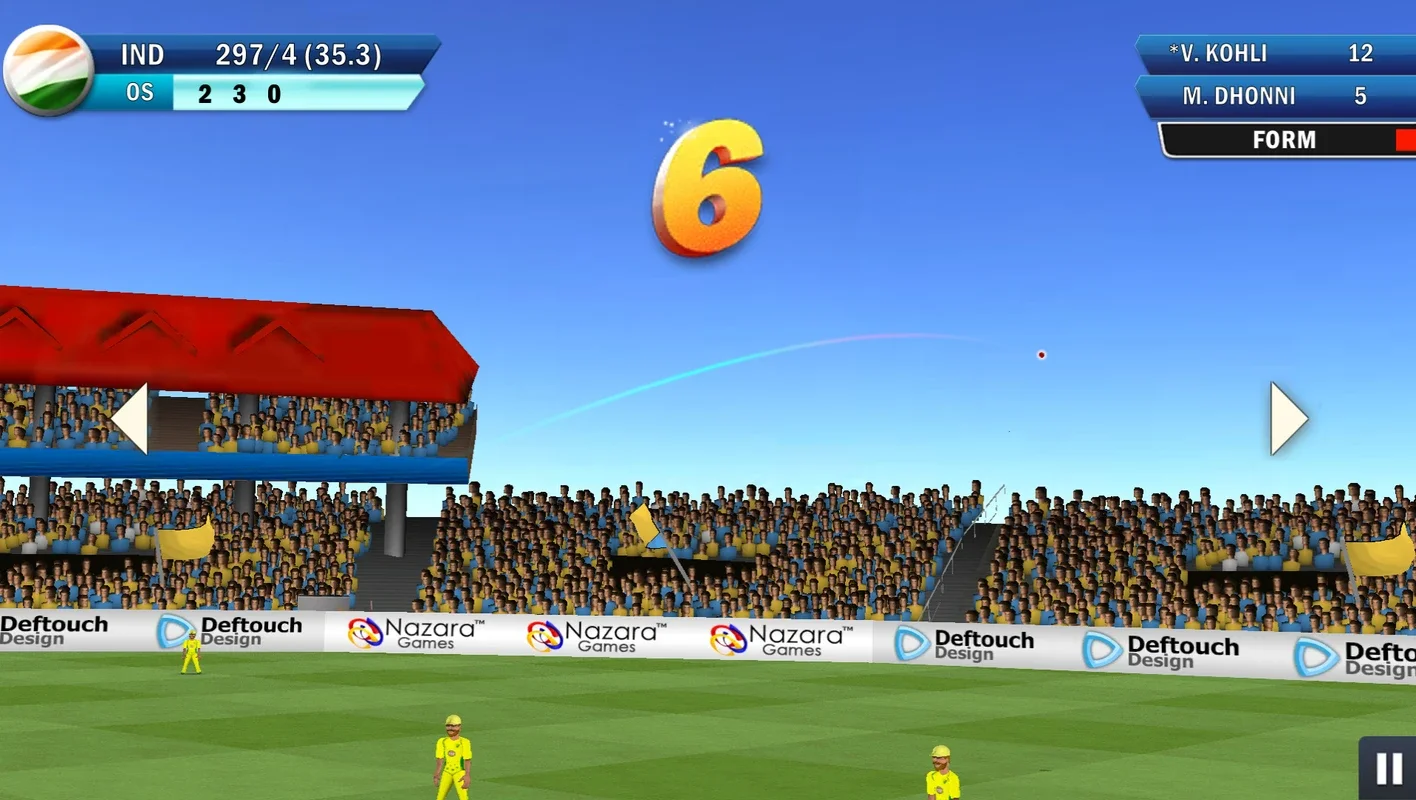 Virat Star Cricket for Android - Enjoy 3D Cricket Gaming