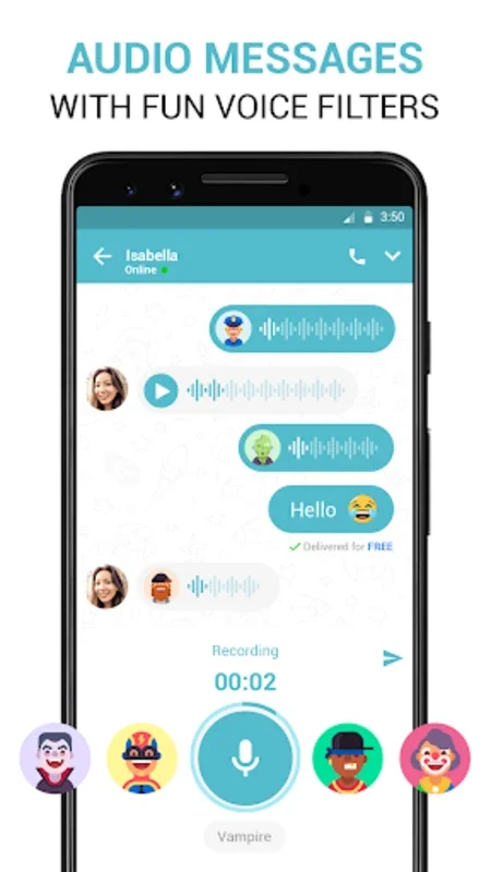 Messenger - Text Messages SMS for Android: Secure & Offline Texting