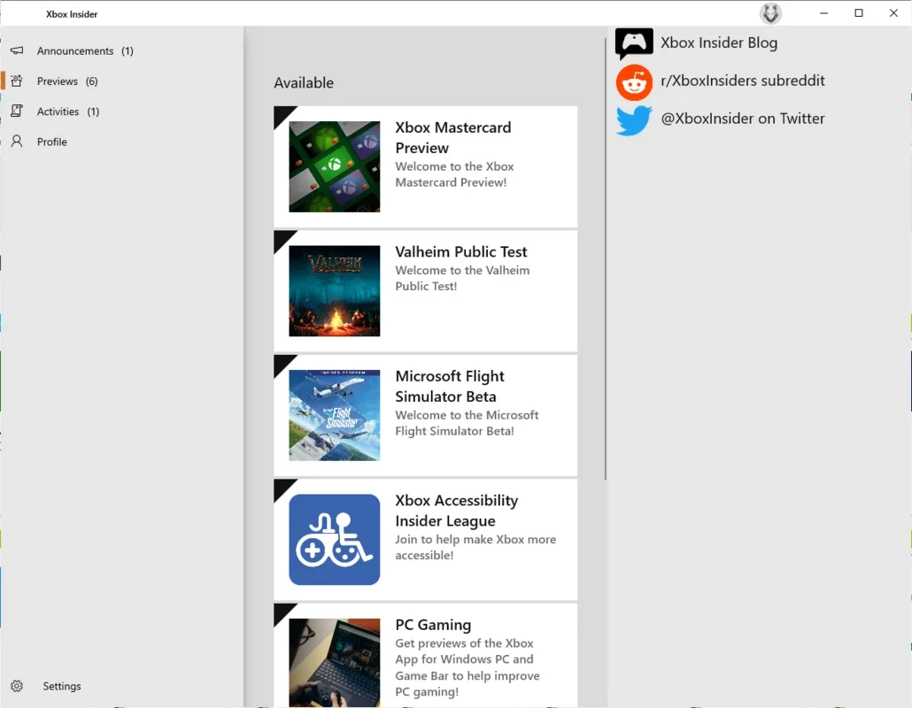 Xbox Insider Hub for Windows - Early Access to Xbox Features